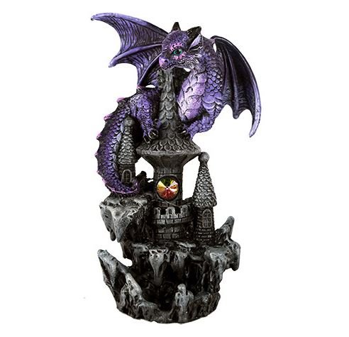 Figurine - Small Guardian Dragon (Purple)