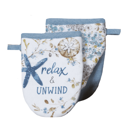 Oven Mitt - Blue Escape Grabber Mitt