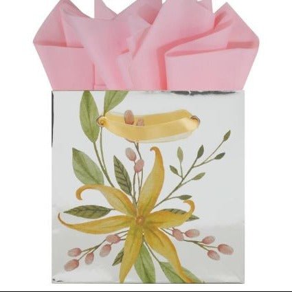 Meadow Lilies Petite Square Gift Bag