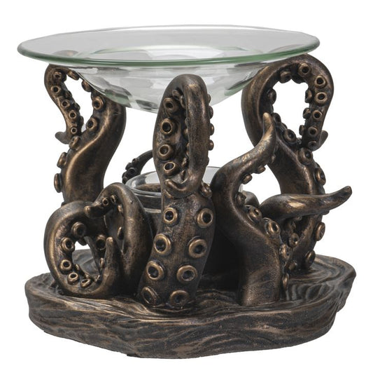 Oil Burner - Gold Kraken