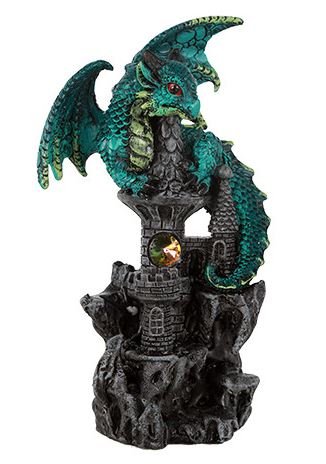 Figurine - Small Guardian Dragon (green)