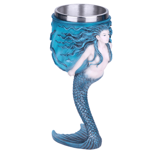 Blue Mermaid Goblet