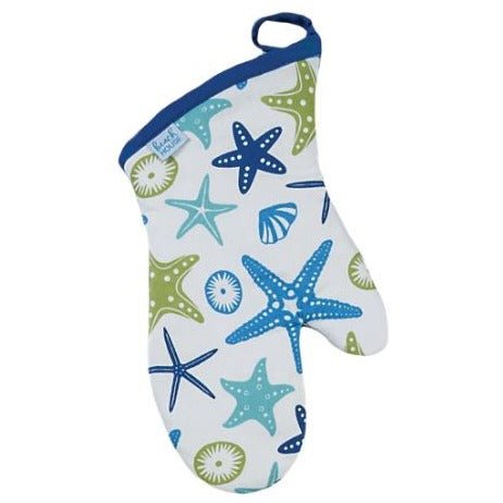 Oven Mitt - Beach House Starfish