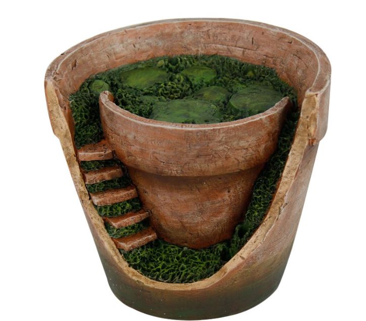 Clearance - Figurine - Fairy Garden Pot
