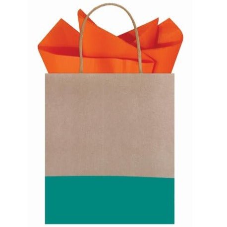 Ocean Dipped Kraft Tote