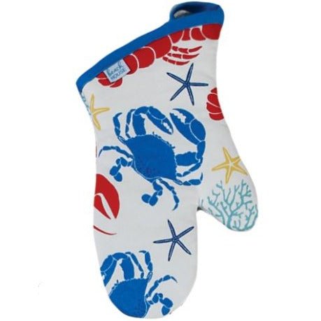 Oven Mitt - Beach House Lobster