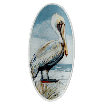 Shorebirds Fish Platter 15in X 7in