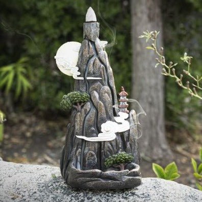 Incense Burner Mountain Top (backflow)