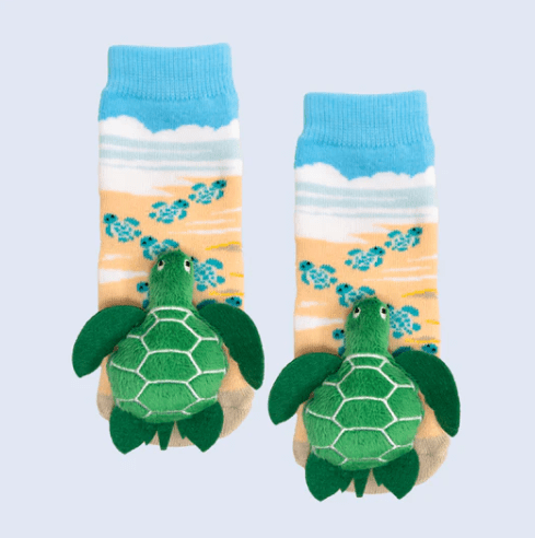 Kids Slipper Socks Sea Turtle