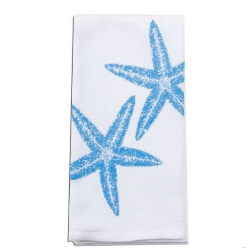 Starfish Krinkle Flour Sack Towel