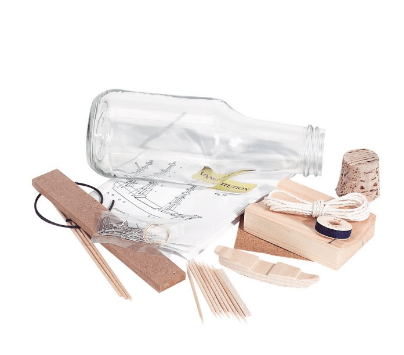 Ship in a Bottle Boat Kit Constitution