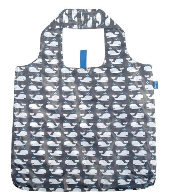 Bag - Blu - Whales Grey