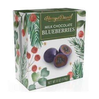 Holiday Chocolate Covered Blueberries