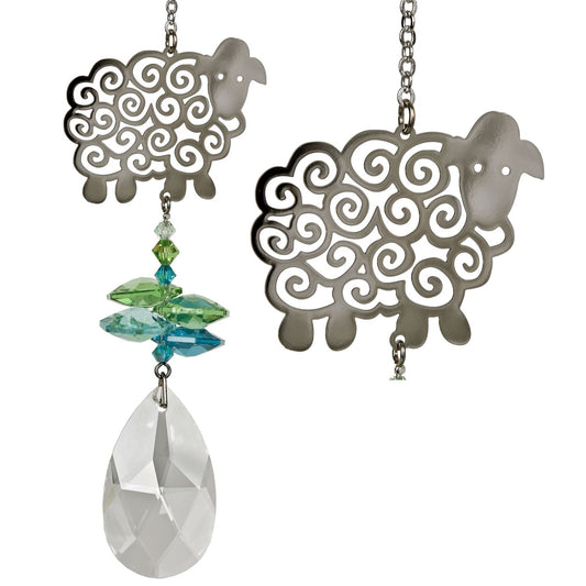 Crystal Fantasy Suncatcher - Sheep