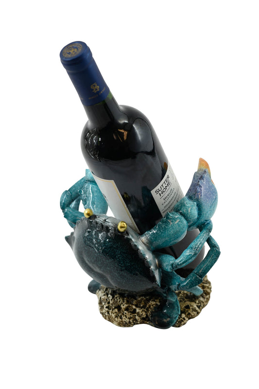 Wine Holder - Blue Crab