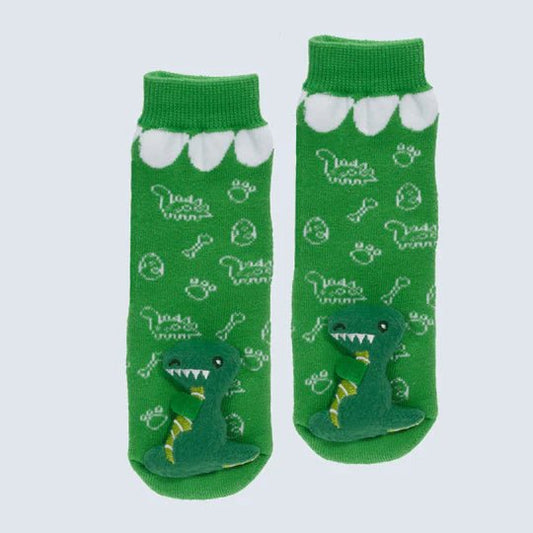 Kids Slipper Socks Dinosaur