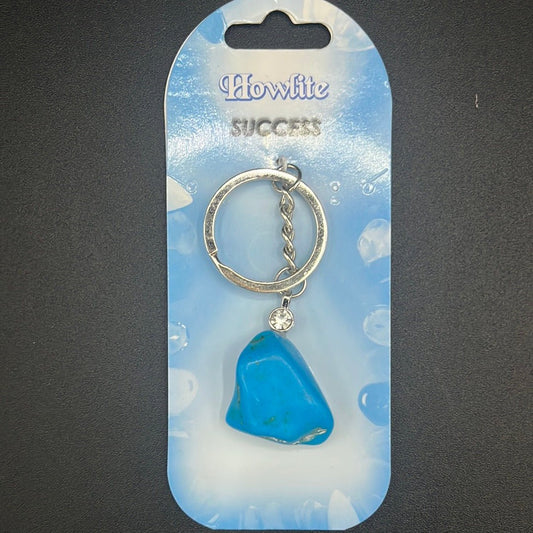 Keychain - Blue Howlite