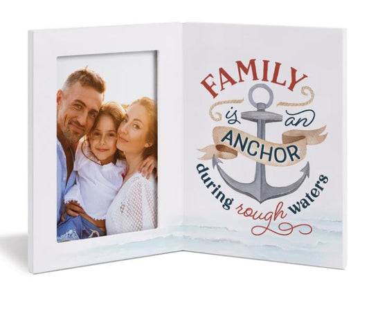 Photo Frame - Family is an Anchor During Rough Waters