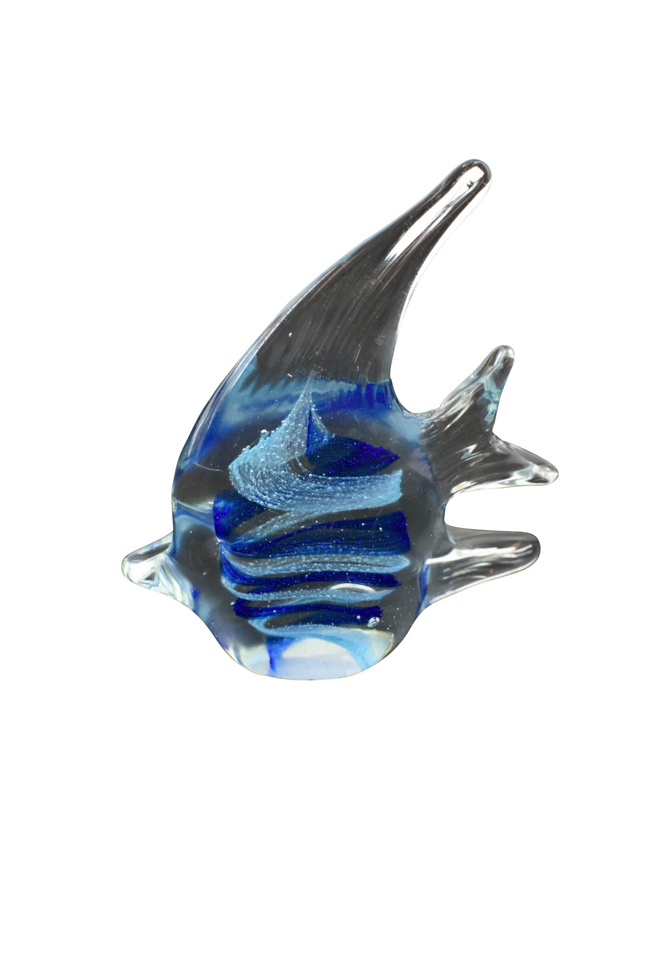 Glass Art - Blue Glass Fish