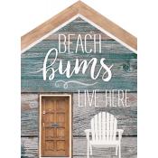 Sign - HOU0089 - Beach Bums Live Here