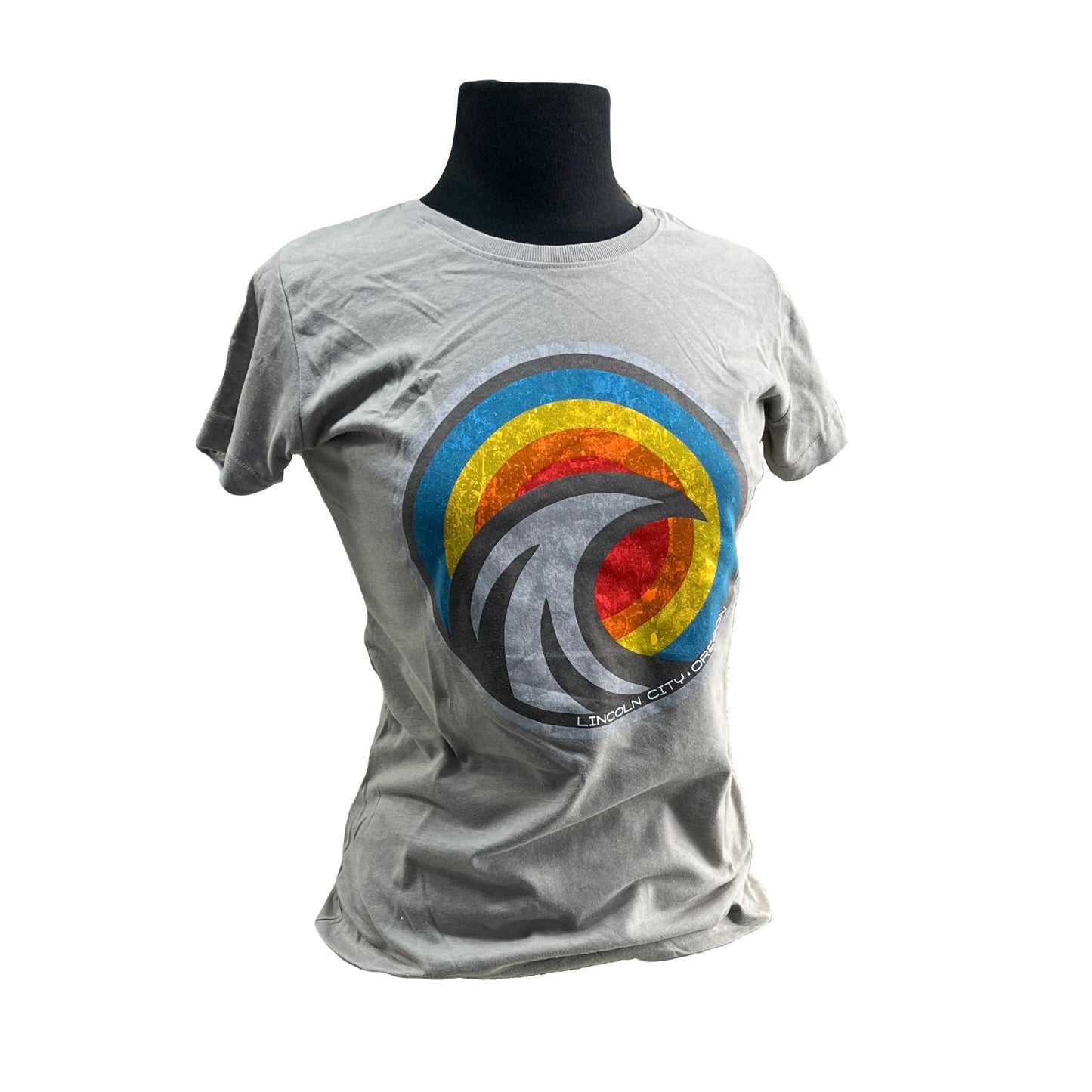 Clerance Ladies T-Shirt Spiral Wave Stone