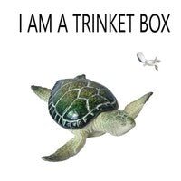 Box - Turtle Trinket Box - Green