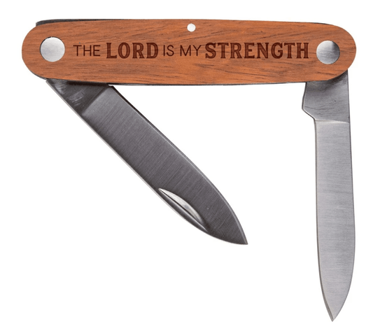 Knife - The lord is my Strength #1 - KNF0114