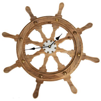 Clock - Ships Wheel