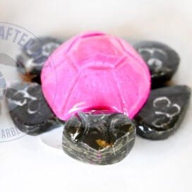 Magnet Marble Turtle Pastel 1.5"