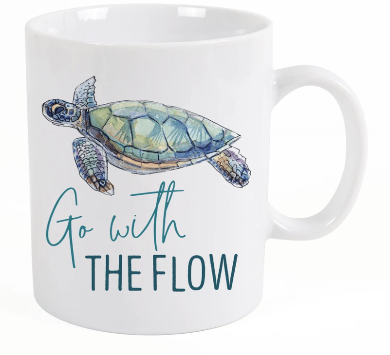 Mug - Turtle - Go With the Flow - MUG0093