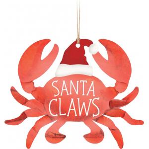 Ornament - ORN0186 - Crab Santa Claws