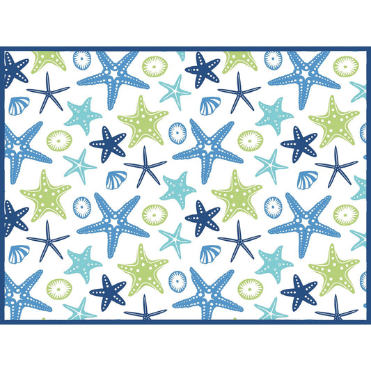 Drying Mat - Beach House Starfish