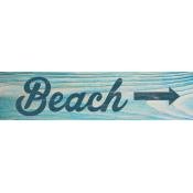Sign - RDM0221 - Beach --->