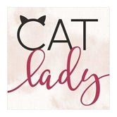 Sign - SBB0103 - Cat Lady