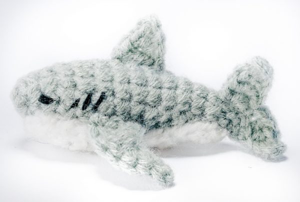 Stuffed Animal Crocheted Shark