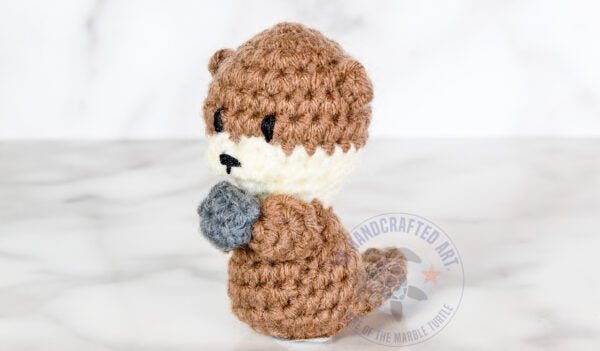 Stuffed Animal Crocheted Otter