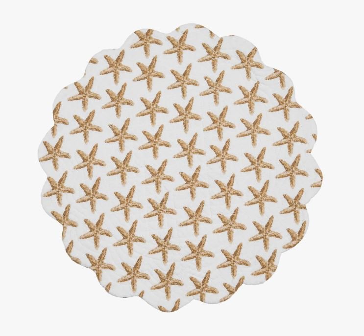 Placemats - Round - Sandbridge Stars