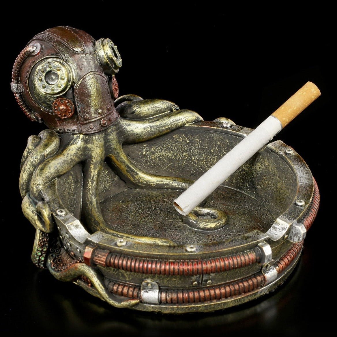 Steampunk Octopus Ashtray