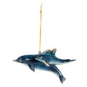 Ornament - Dolphins - Hanging