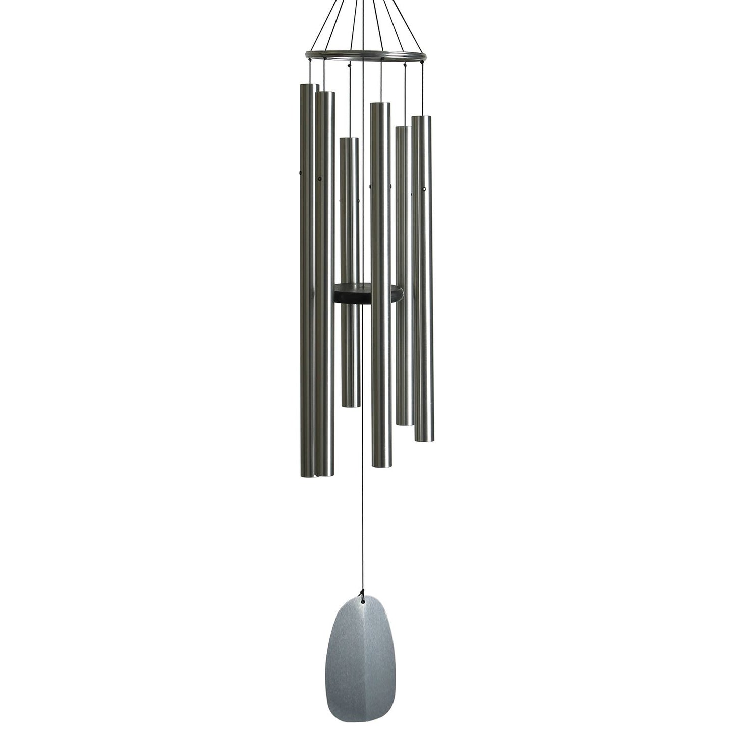 Wind Chime Bells of Paradise - Silver 54" - BPS54