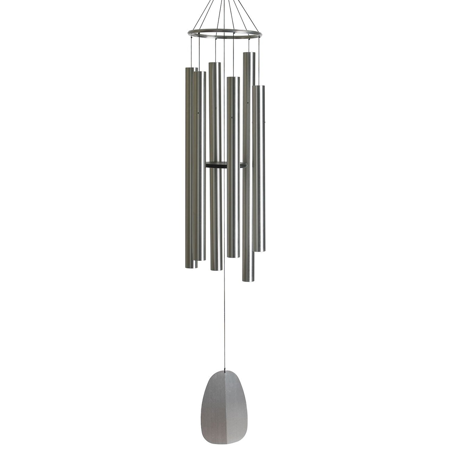 Wind Chime Bells of Paradise - Silver 68" - BPS68