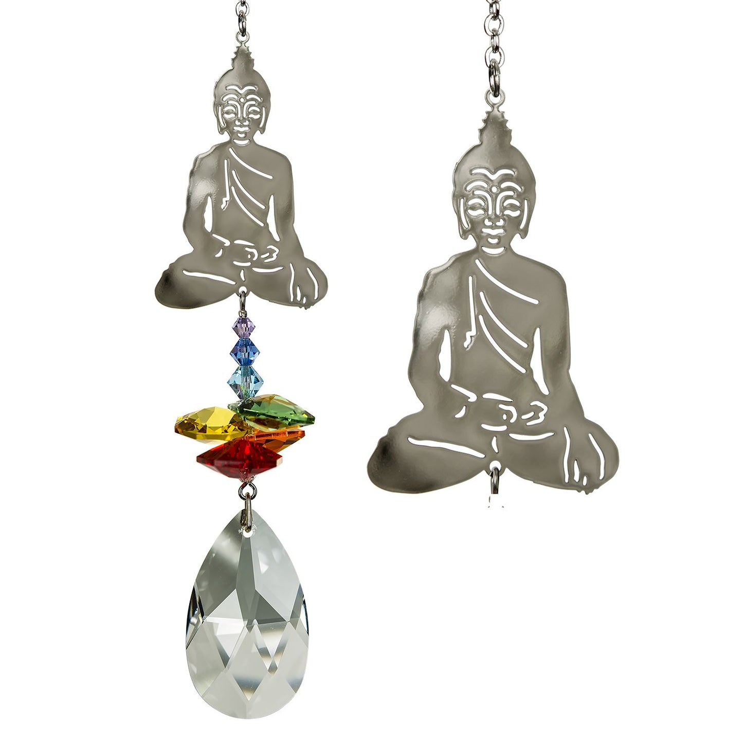 Crystal Fantasy Suncatcher - Buddha - CFBD