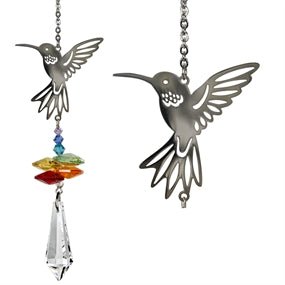 Crystal Fantasy Suncatcher - Hummingbird - CFHU