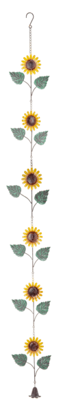 Sunflower Rain Chain
