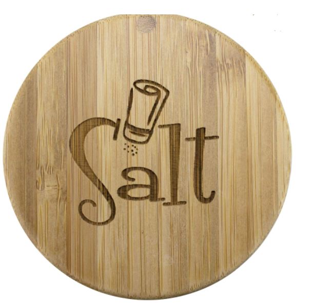 Salt Box Engraved "Salt"