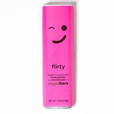 Moodibars® Flirty (1.75oz) - Dark Chocolate Strawberry