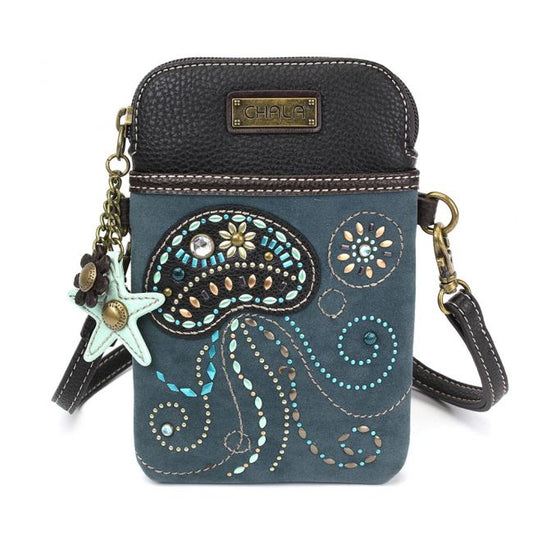 Cell Phone Xbody Dazzle Navy Jellyfish
