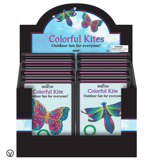 Kite - Finger Kite - Colorful Butterfly or Dragonfly