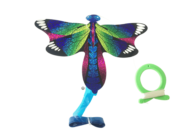 Kite - Finger Kite - Colorful Butterfly or Dragonfly