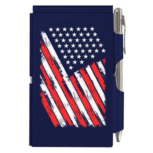 Flip Note Distressed Flag